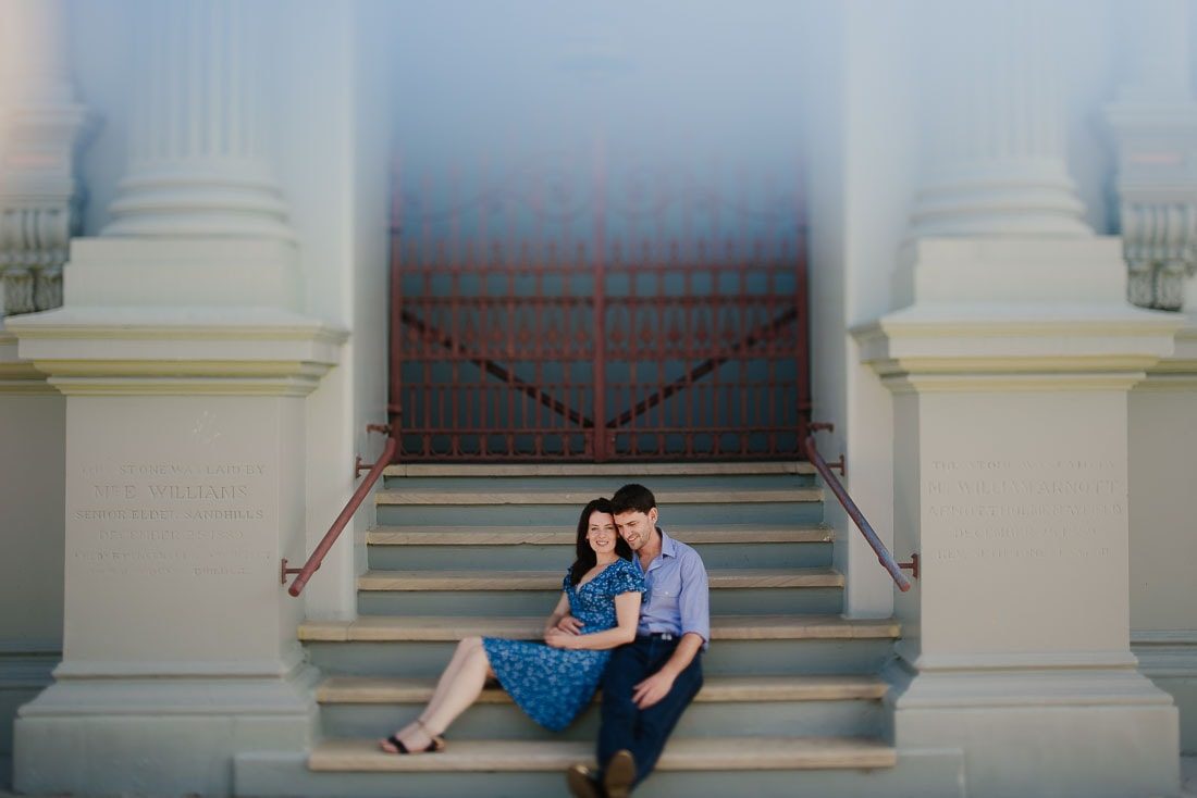 cooks hill newcastle engagement photo